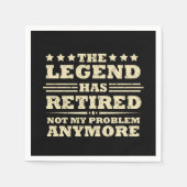 De legende heeft officieel afscheid genomen van gr servet (Voorkant)