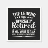 De legende heeft officieel afscheid genomen van gr servet (Voorkant)