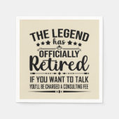 De legende heeft officieel afscheid genomen van gr servet (Voorkant)