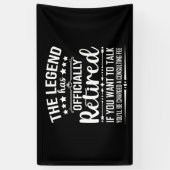 De legende heeft officieel afscheid genomen van gr spandoek (Verticaal)