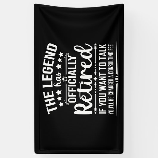 De legende heeft officieel afscheid genomen van gr spandoek (Verticaal)