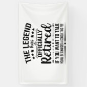 De legende heeft officieel afscheid genomen van gr spandoek (Verticaal)