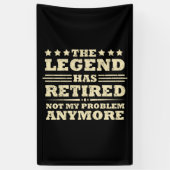 De legende heeft officieel afscheid genomen van gr spandoek (Verticaal)