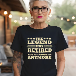 De legende heeft officieel afscheid genomen van gr t-shirt