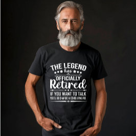 De legende heeft officieel afscheid genomen van gr t-shirt