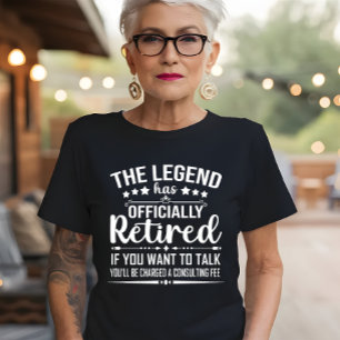 De legende heeft officieel afscheid genomen van gr t-shirt