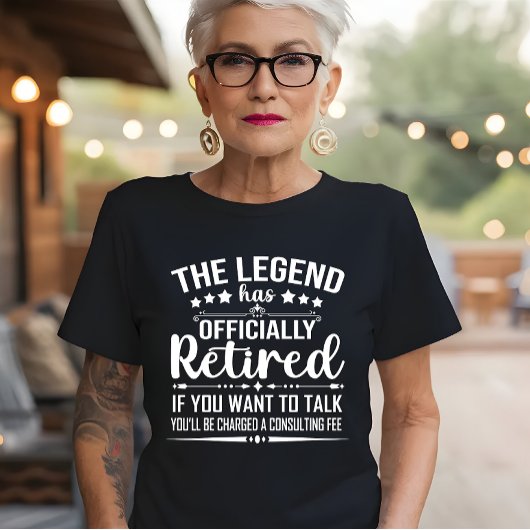 De legende heeft officieel afscheid genomen van gr t-shirt