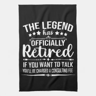 De legende heeft officieel afscheid genomen van gr theedoek