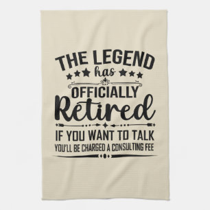 De legende heeft officieel afscheid genomen van gr theedoek