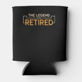 De legende heeft Shirt gepensioneerd Blikjeskoeler (Voorkant)
