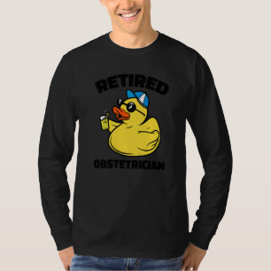 De legende heeft verloskundige met pensioen gestuu t-shirt
