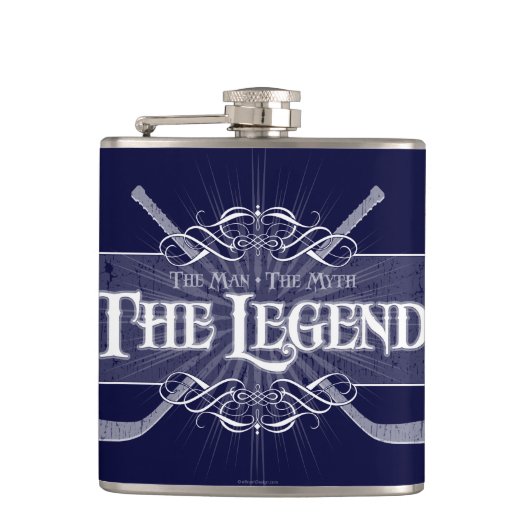 De Legende (Hockey) Heupfles (Voorkant)