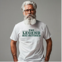 De legende is gestopt met grappig pensioen