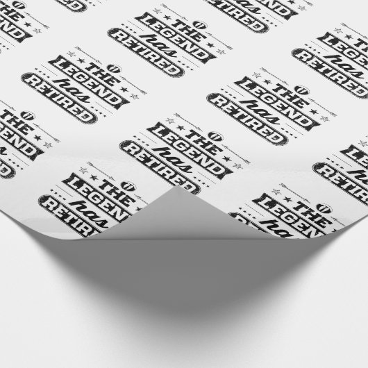 De legende is in ruste cadeaupapier (Hoek)