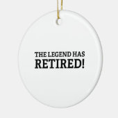 De legende is in ruste keramisch ornament (Links)