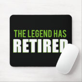 De legende is in ruste muismat (Met muis)