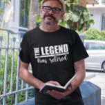 De Legende is in ruste T-shirt<br><div class="desc">Dit ontwerp werd gecreeerd door digitale kunst. U kunt de stijl van dit shirt veranderen door Meer > onder de stijloptie te kiezen. Het kan worden gepersonaliseerd door op de aanpassingsknop te klikken en de kleur te wijzigen, een naam, initialen of je favoriete woorden toe te voegen. Neem contact met...</div>