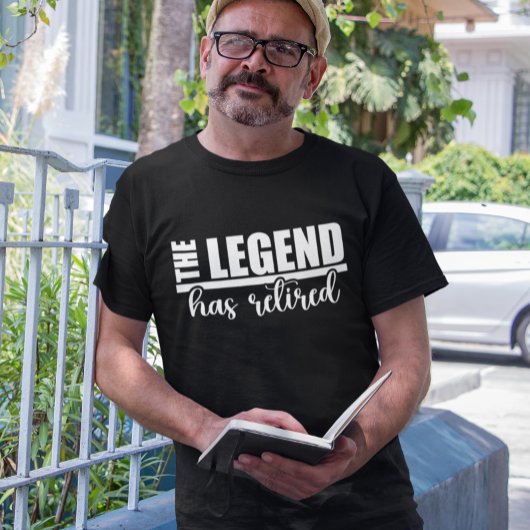 De Legende is in ruste T-shirt