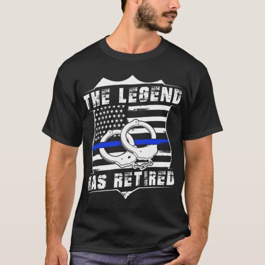 De legende is in ruste t-shirt (Voorkant)