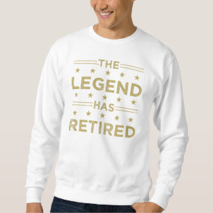 De legende is in ruste trui