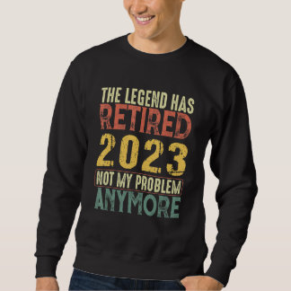 De Legende Is Met Pensioen 2023 Pensionering Trui