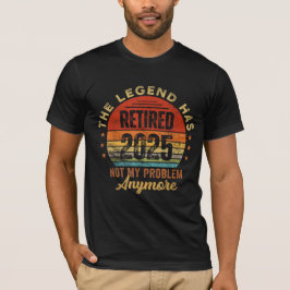 De Legende Is Met Pensioen 2025 Niet Meer Mijn Pro T-shirt