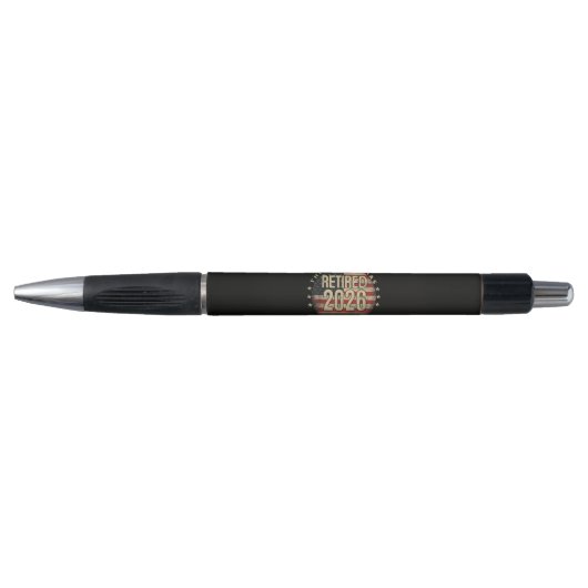 De Legende Is Met Pensioen 2026 Grappig Pen (Voorkant)