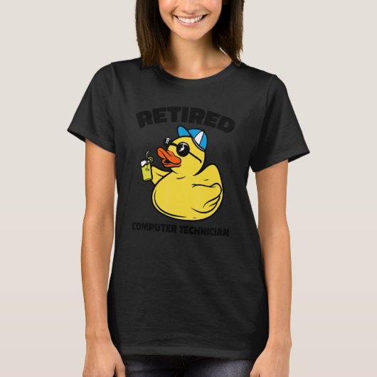 De legende is met pensioen Computer Systeembeheerd T-shirt (Voorkant)