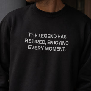 De Legende Is Met Pensioen en Geniet van Elk Momen Trui