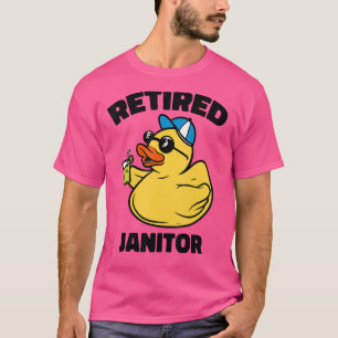 De legende is met pensioen gegane conciërge t-shirt