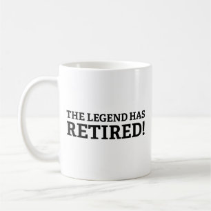 De legende is met pensioen mok
