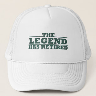 De legende is met pensioen trucker pet