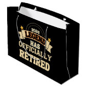 De legende is officieel met pensioen gegaan groot cadeauzakje (Achterkant Gekanteld)