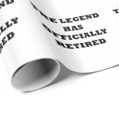 De legende is officieel uitgewezen cadeaupapier (Rol Hoek)