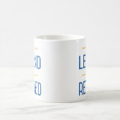 De legende is uitgehongerd. koffiemok (Center)