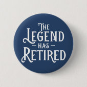 De legende is uitgehongerd. ronde button 5,7 cm (Voorkant)