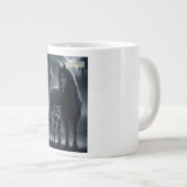 De legende ontwaakt grote koffiekop (Voorkant rechts)