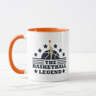 De Legende Speler Basketbal Mok