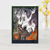 De legende ** van ** Alejandro Halloween Kaart (Gele Bloem)