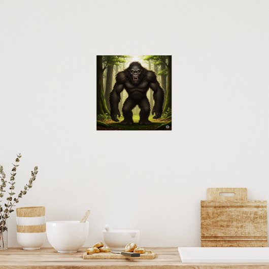 De legende van Bigfoot Poster (Keuken)