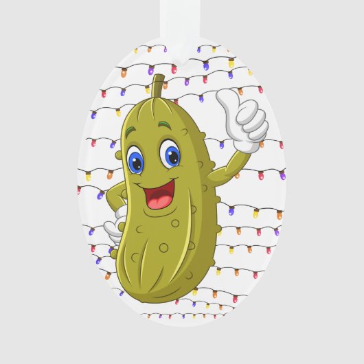 De legende van Christmas Pickle 2 Ornament (voorkant)