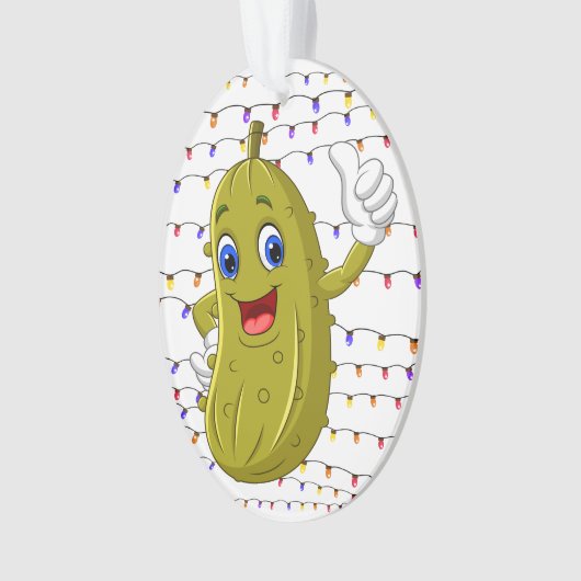De legende van Christmas Pickle 2 Ornament (voorkant)