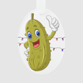 De legende van Christmas Pickle 3 Ornament (voorkant)