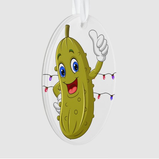 De legende van Christmas Pickle 3 Ornament (voorkant)