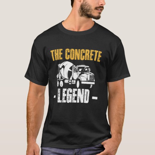 De Legende van de Betonwerker T-shirt (Voorkant)