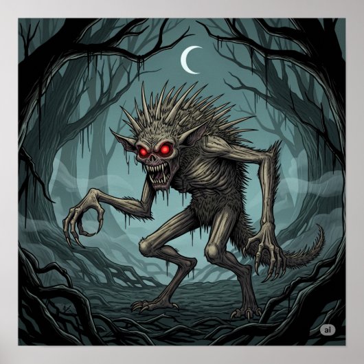 De legende van de Chupacabra Poster (Voorkant)