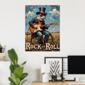 De legende van de Icey Peaks Poster (Thuiskantoor)