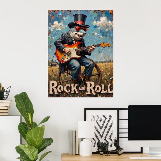 De legende van de Icey Peaks Poster (Thuiskantoor)