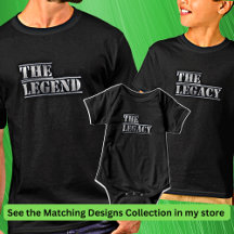 De legende van de Legacy Father Son Matching Set