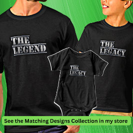 De legende van de Legacy Father Son Matching Set T-shirt